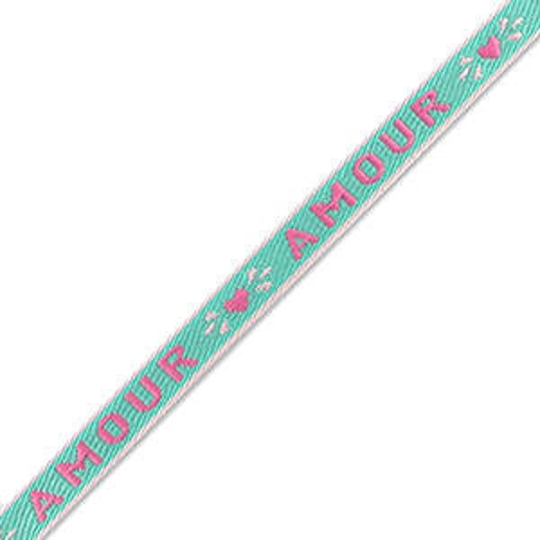 Lint amour turquoise