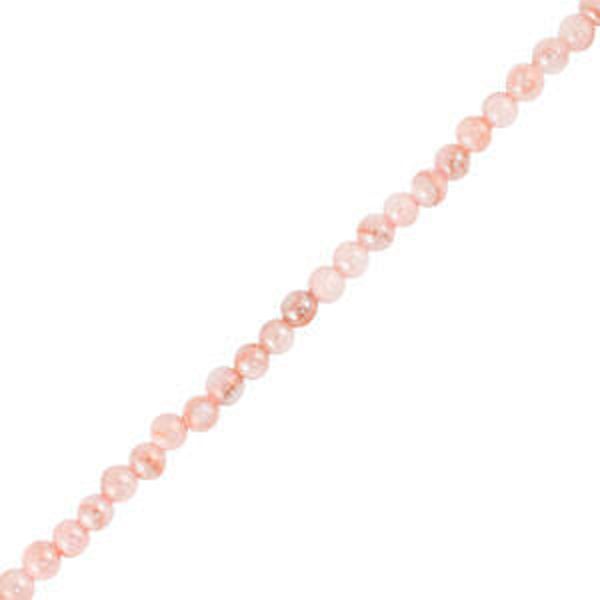 Schelp kralen 3mm round Pink