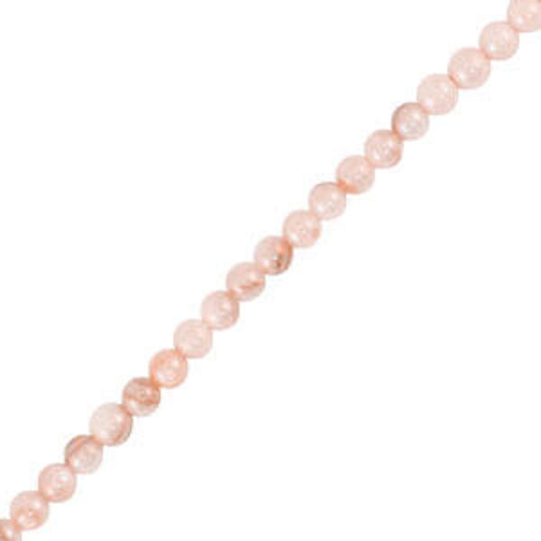 Schelp kralen 4mm Round pink
