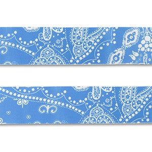 Bandana Light blue - White