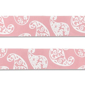 Bandana light pink - White