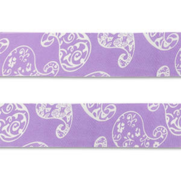 Bandana purple - white
