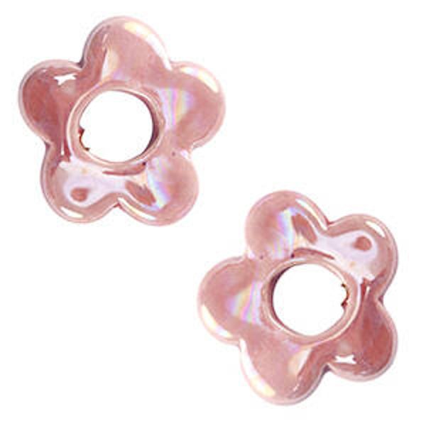 Keramiek flower cute pink