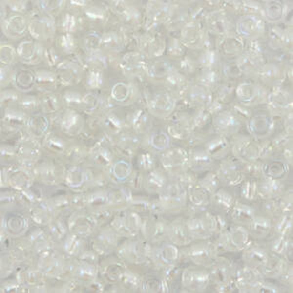 Miyuki 8/0 rocailles Fancy lined soft white 8-3637