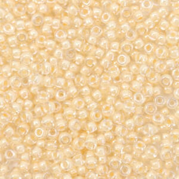 Miyuki 11/0 rocailles Fancy lined ivory 11-2215