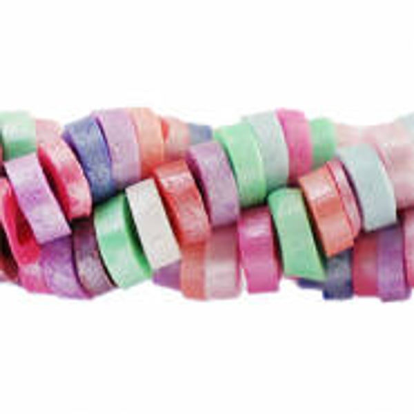 Katsuki kralen funky multicolour-pearl shine coating