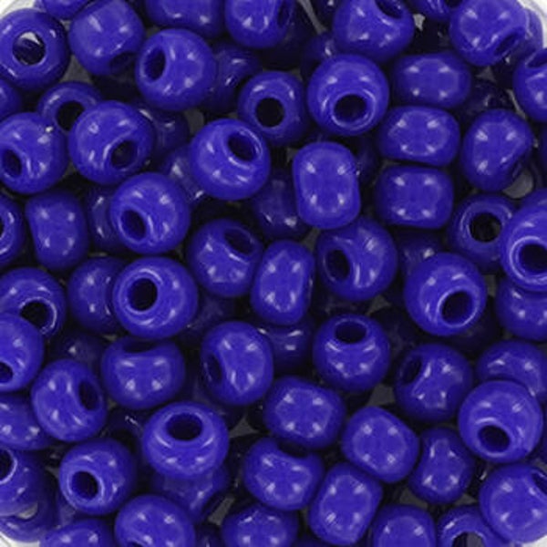 Miyuki rocailles 6/0 - opaque cobalt 414