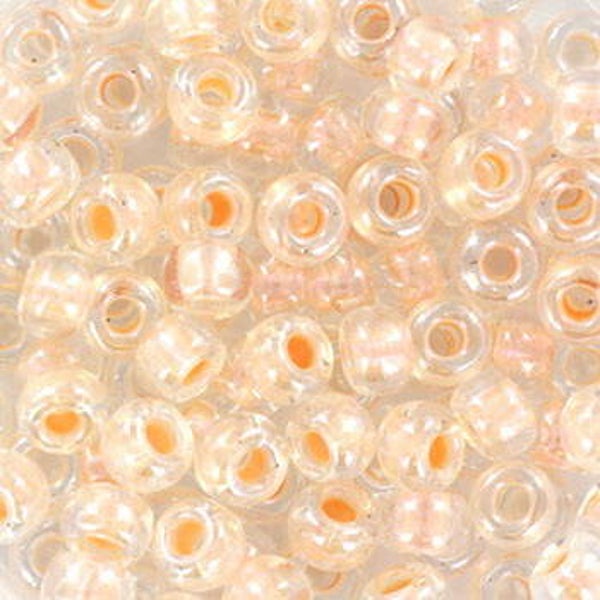 Miyuki 6-4604 pearlized effect salmon