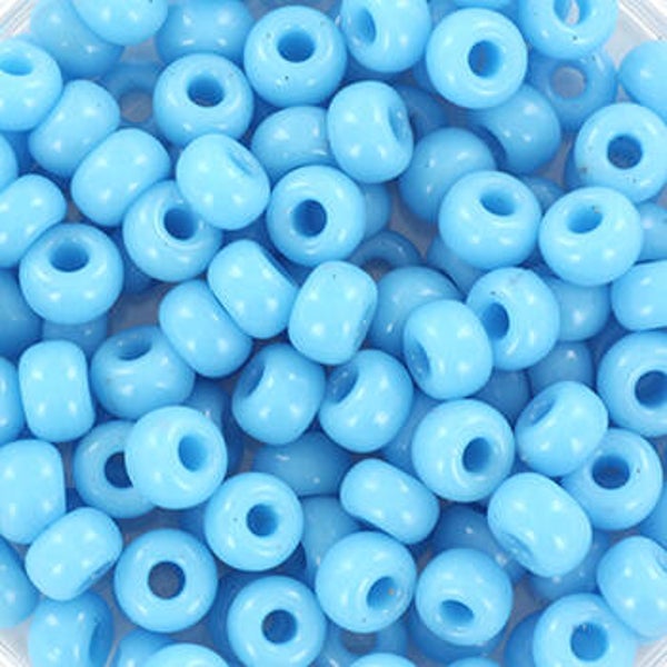 Miyuki 6-413 Opaque turquoise blue