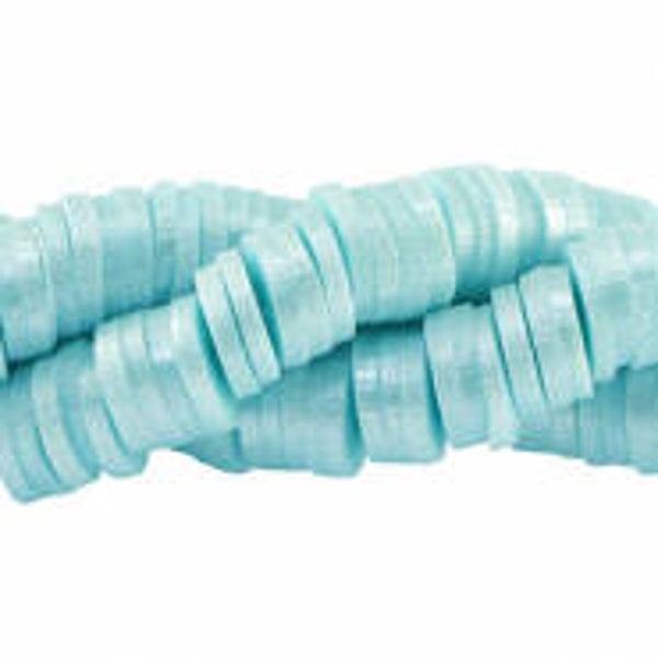 Kralen katsuki mint turquoise pearl shine