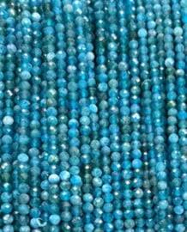 Natuursteen kralen 2mm apatite