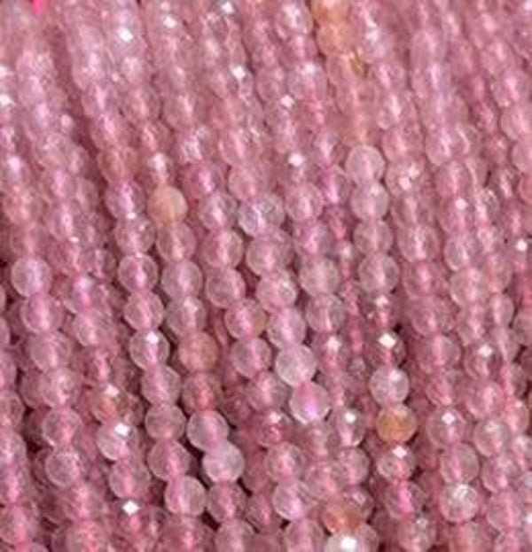 Natuur steen 2mm strawberry quarts