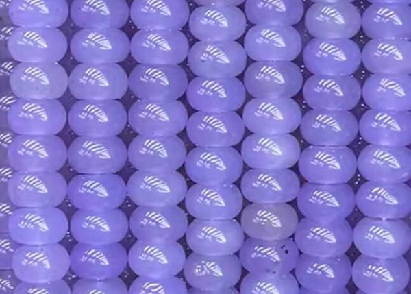 Natuursteen kralen disc 5x8mm Purple