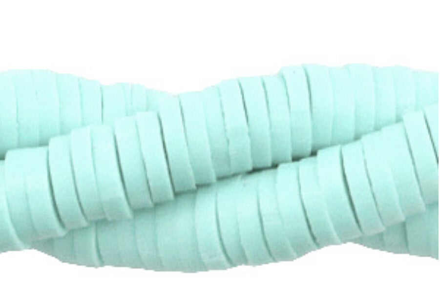 Katsuki kralen bleached aqua blue