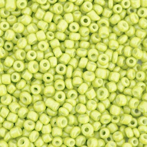 Rocailles 2mm Lime Yellow
