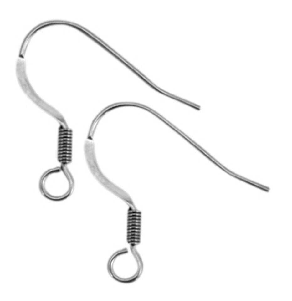 Oorhaakjes stainless steel