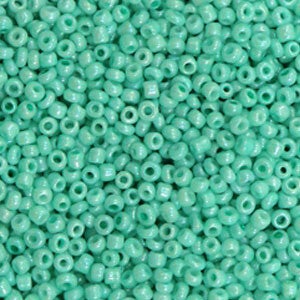 Rocailles 2mm Teal Green