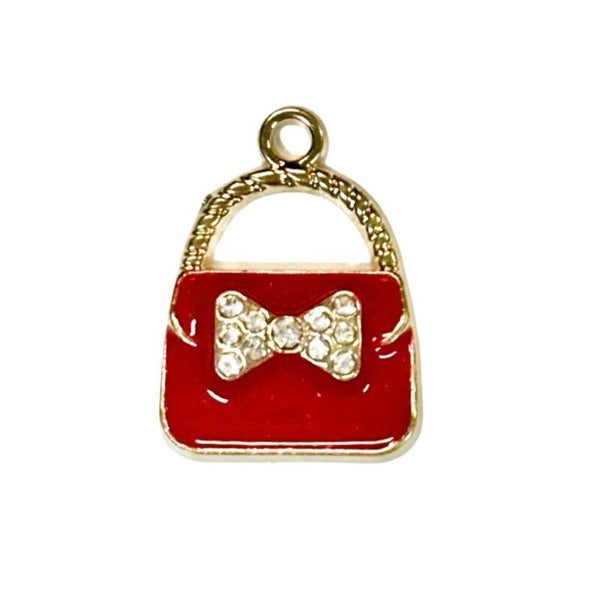 Bedel handtas - rood goud