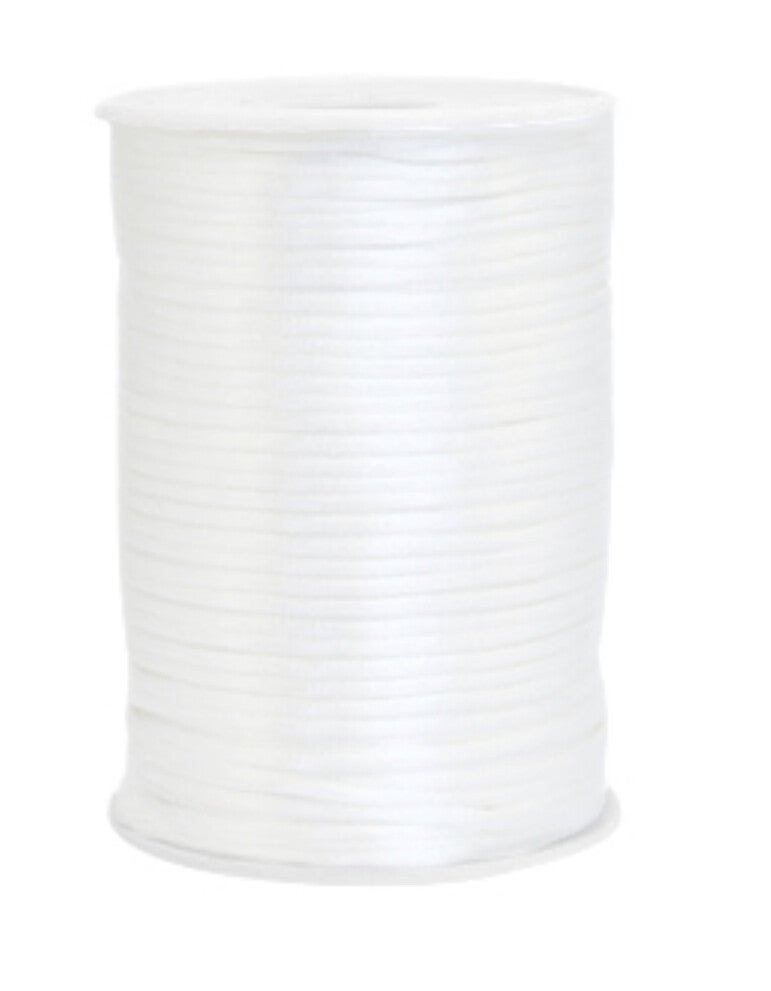 Satijn Koord 2,5mm White