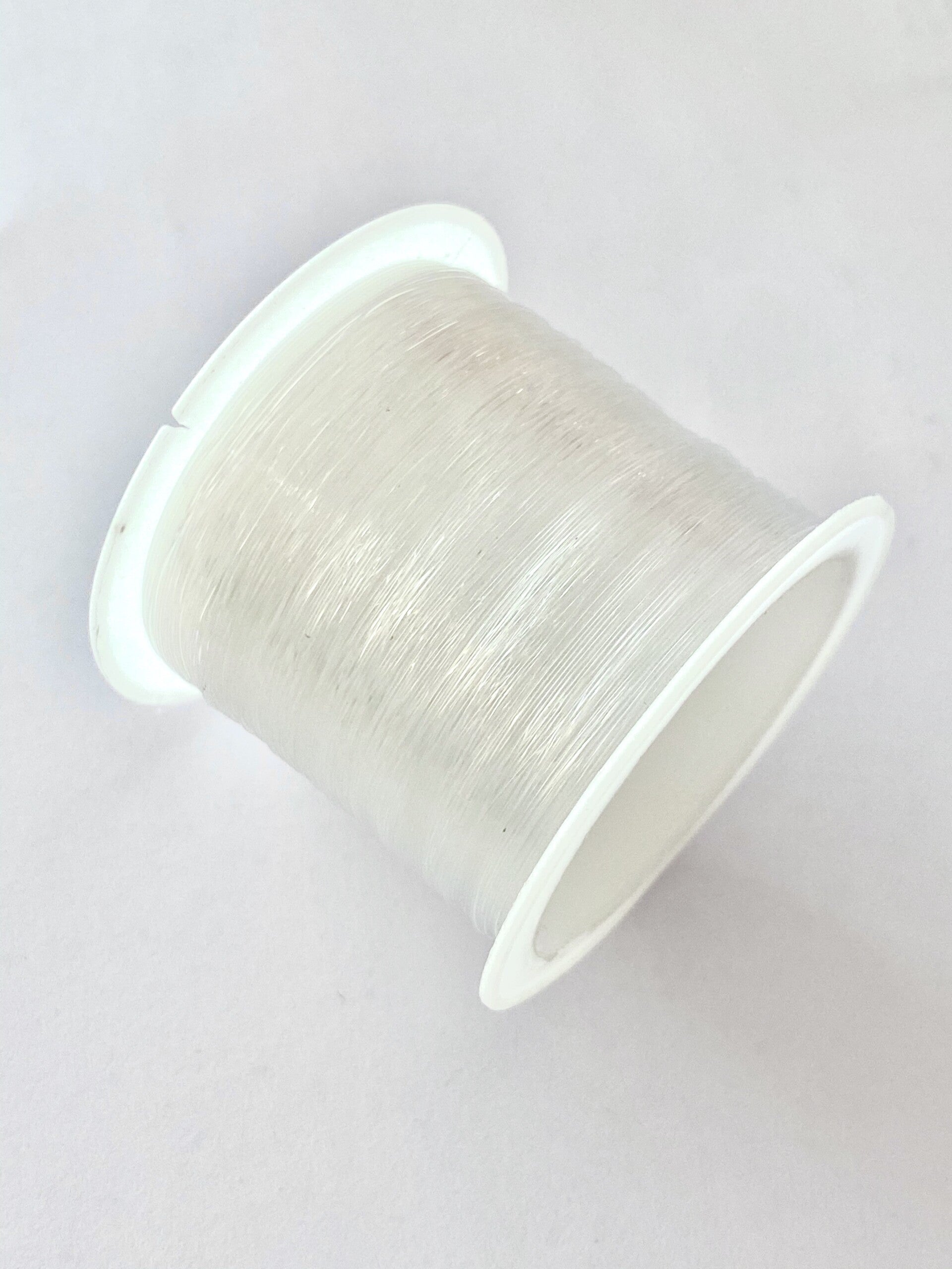 Nylon draad transparant. 80 meter op rol