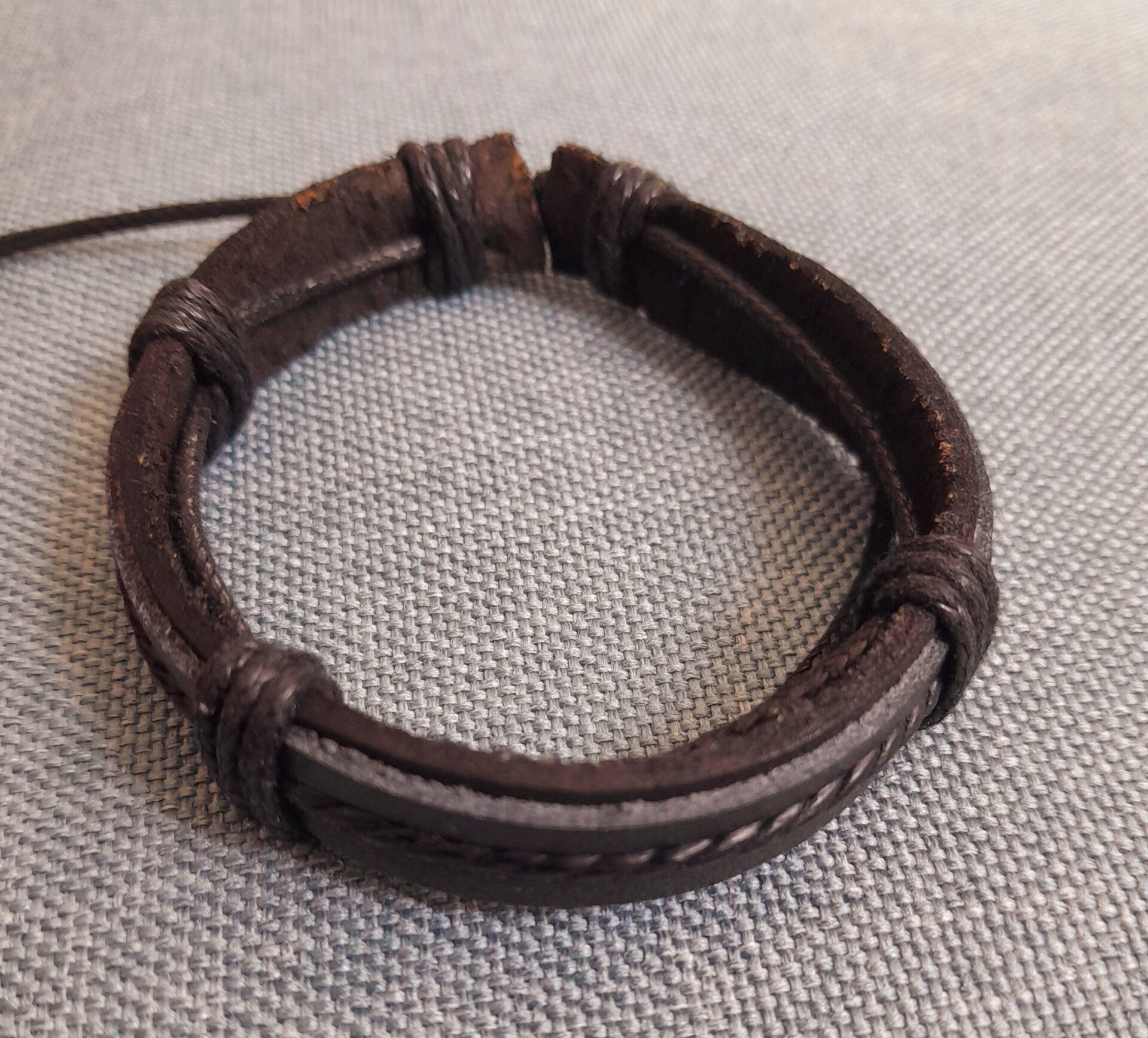 Pulsera de Cuero Marrón