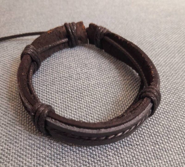 Pulsera de Cuero Marrón