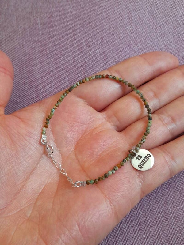 Pulsera de Piedras y Plata