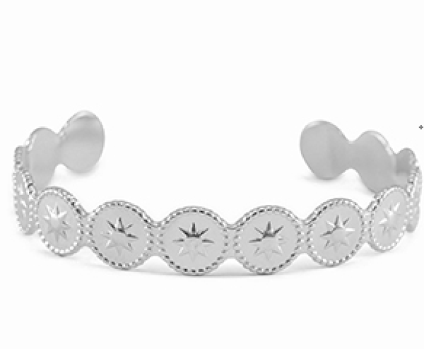 Pulsera Acero Inoxidable Abierta