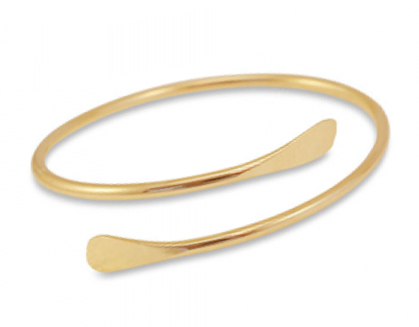 Pulsera Espiral color Dorado