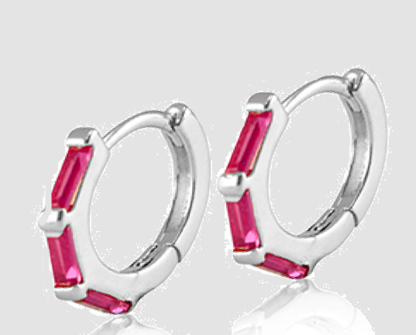 Pendientes estilo argollas pequeñas