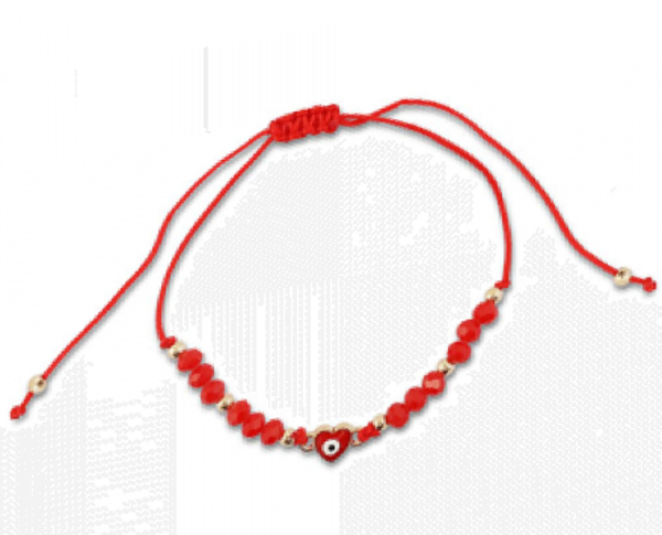 Pulsera Ajustable Color Roja.