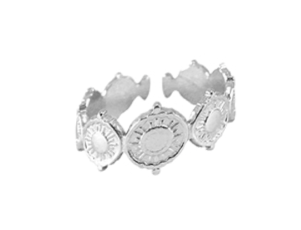 Anillo de Acero Inoxidable Gotico