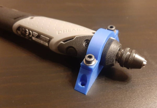 Halterung für Dremel 2050, Dremel Zubehör, Ideal für Werktisch