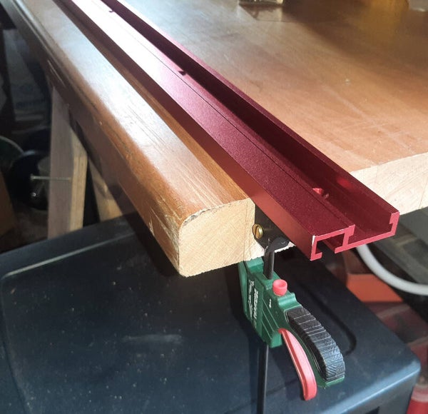 2 Adapter für Schnellspannzwingen Parkside zu T-Track Profil mit Verlängerung