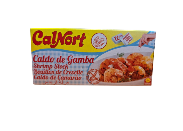 CalNort – Bouillon de crevettes en cubes 12 x 10 g