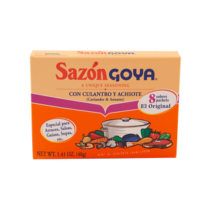 Sazón GOYA – Assaisonnement au coriandre et achiote (8 unit)