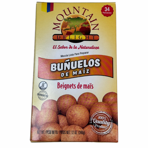 Préparation pour beignets de maïs – mountain delight (340 g)