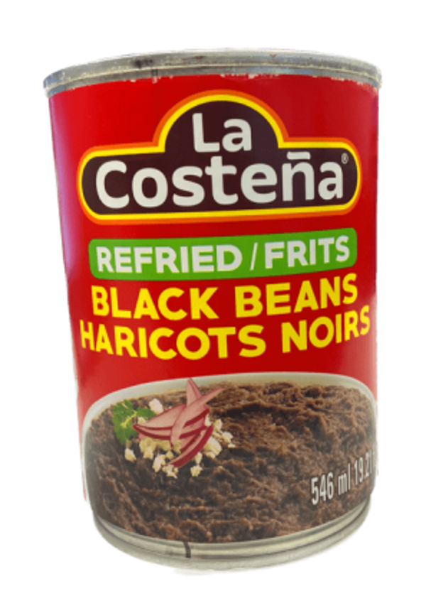 La Costeña – Haricots noirs et pinto frits