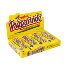 Pulparindo Original Jaune – Bonbon au tamarin (Boîte 20 unités)