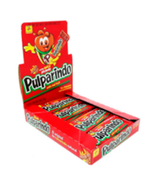 Pulparindo Extra Piquant – Bonbon au tamarin (Boîte 20 unités)