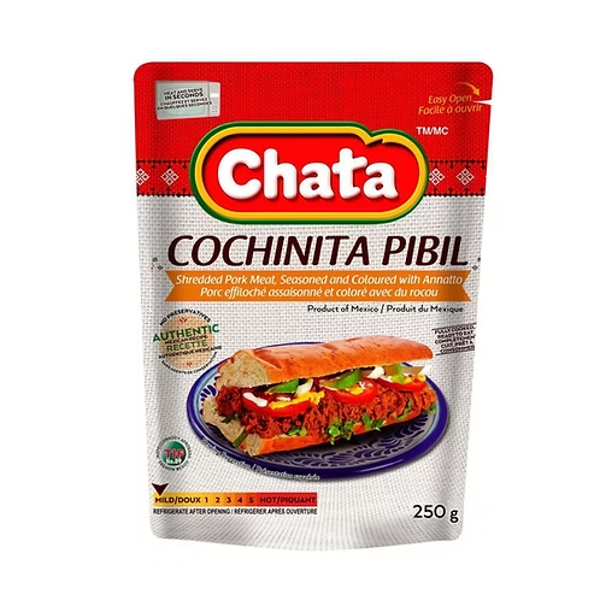 Chata - Cochinita Pibil (porc effiloché mexicain)