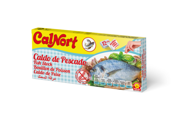 CalNort - Bouillon de poisson en cubes 12x10g