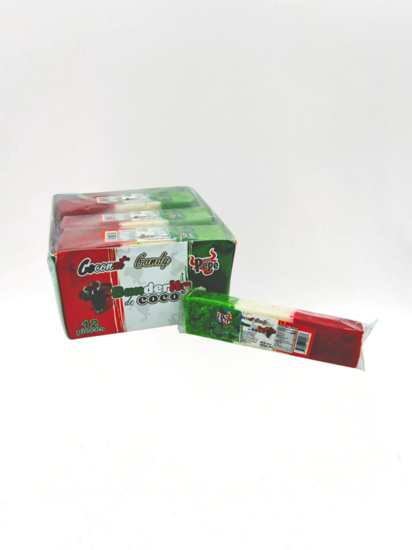 Don Pepe – Banderita de coco bonbon à la noix de coco 12 mrx