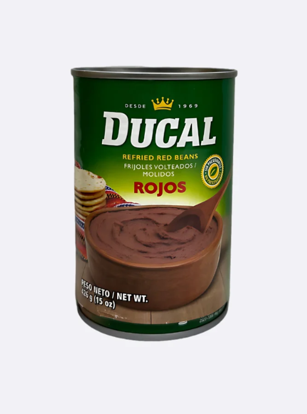 Ducal – Frijoles volteados rojos haricots rouges frits