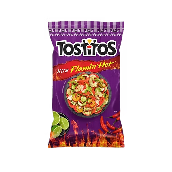 Tostitos – Tortillas chips Xtra Flamin’ Hot 280 g