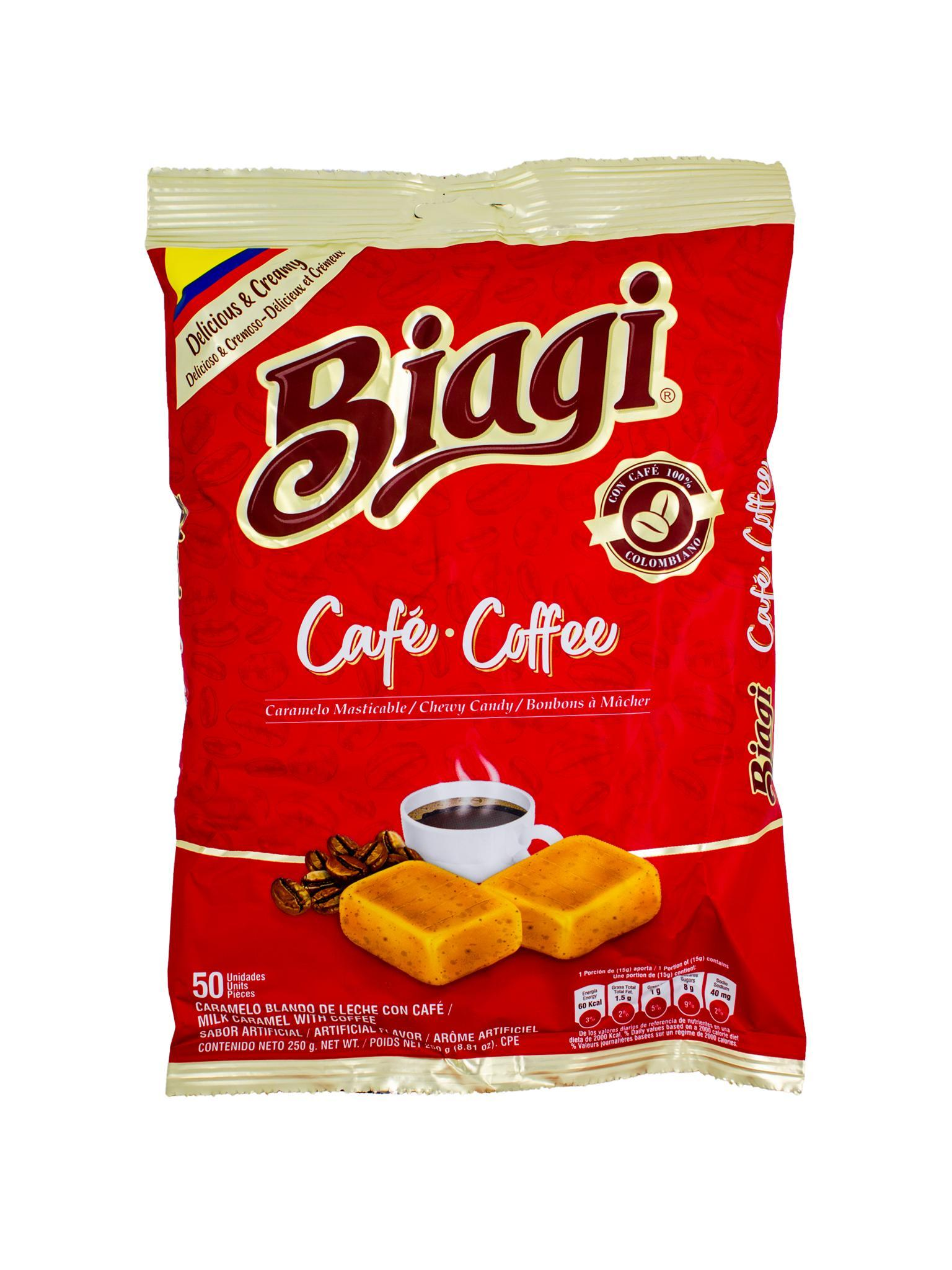 Biaji – Bonbons caramel au café 250 g