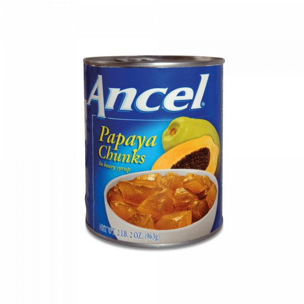 Ancel – Morceaux de papaye au sirop 963 g