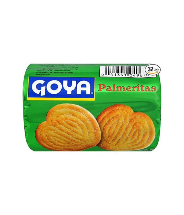 Goya – Palmeritas (biscuits feuilletés sucrés) 32 unités