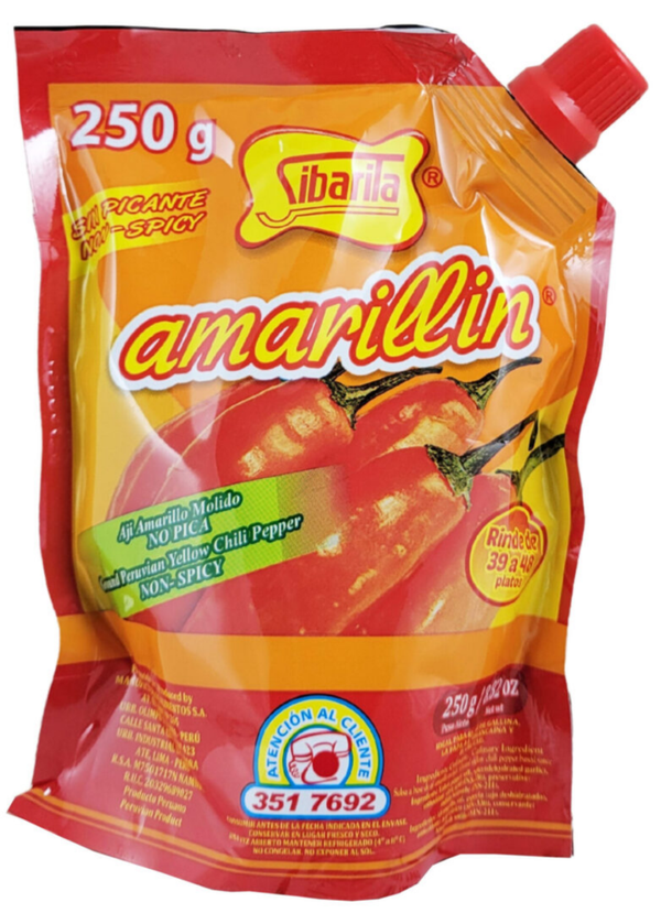 Sibarita Amarillín – Pâte de piment jaune péruvien (Aji Amarillo) 250 g