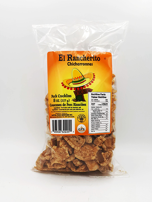 El Rancherito – Chicharrones (Couennes de porc croustillantes) 227 g